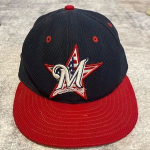 4th of July Milwaukee Brewers Hat